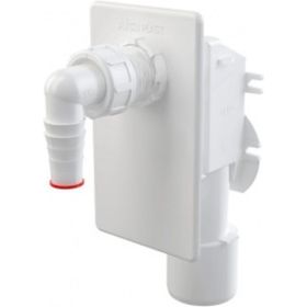 Сифон для стиральной машины Alca Plas APS4 с выходом 40/50 мм, скрытый монтаж 025-1280 (артикул 16163938) – фото 1