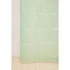 Штора для ванной Delphinium А-023 3D 8000 зеленая, 180х180 104083 (артикул 16285943) – фото 1