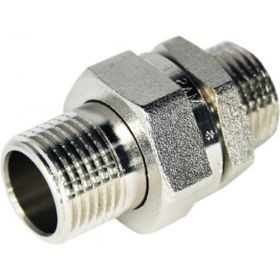 Сгон прямой (американка прямая) 1/2" н/н MPF NS, MP-У ИС.072270 (артикул 15621490) – фото 1