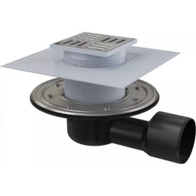 Сливной трап Alca Plast APV3344 105х105, 50 75, подводка – боковая 00022284 (артикул 16470485) – фото 1