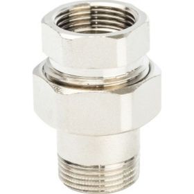 Никелированное разъемное соединение американка STOUT ВН RG008Q0SHSNNI6 (артикул 16053275) – фото 1