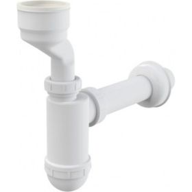Сифон для писсуара Alca Plast бутылочный, 1 1/4"x40 мм, с прямой трубкой 40 мм 025-1332 (артикул 16163897) – фото 1