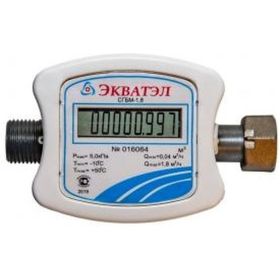 Счетчик газа Экватэл СГБ 1.8 бытовой 1/2 1.8 (артикул 16282874) – фото 1
