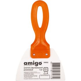 Фуговальный шпатель Amigo резиновый, 86 мм 74903 (артикул 18451003) – фото 5