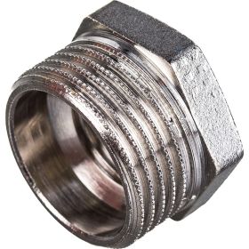 Никелированная футорка STOUT 1X1/2 RG008Q0RUI3VF0 (артикул 16053453) – фото 1
