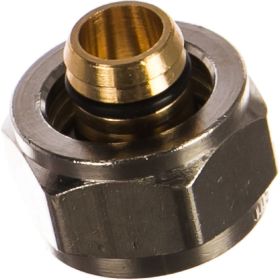 Компрессионный фитинг для труб PEX-AL-PEX STOUT 16х2,0х1/2 RG008P29KAKFK5 (артикул 16054092) – фото 1