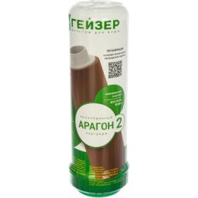 Картридж с ионообменной смолой Арагон-2 Гейзер 30053 (артикул 15478049) – фото 1