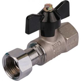 Шаровой с накидной гайкой  кран STOUT ВР/накидная гайка 1/2x1/2 SVB-0009-000015 (артикул 16105814) – фото 1