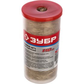 Нить льняная сантехническая (110 м) Зубр 4-51992-110 (артикул 15452823) – фото 1