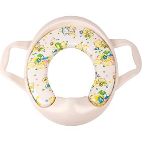Сиденье для унитаза Delphinium BY-3-3024 детское, ручки белые 105026 (артикул 16286011) – фото 1