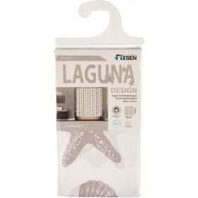 Шторка для ванной FIXSEN LAGUNA FX-1501A (артикул 16048977) – фото 1