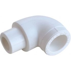 Угольник VALFEX PP-R белый, 20х90°, вн/нр пайка 10110020 127-0600 (артикул 16164326) – фото 1