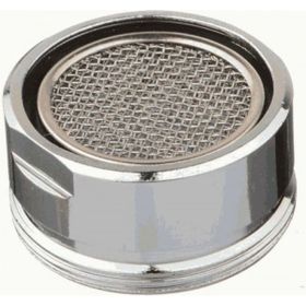 Аэратор Terma металл, M28х1, наружная резьба, пластиковая сетка 20724 66464 (артикул 16236718) – фото 1
