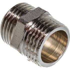 Соединительный ниппель FV-PLAST FV-Brass 1/2 AA450001012 (артикул 16454939) – фото 1
