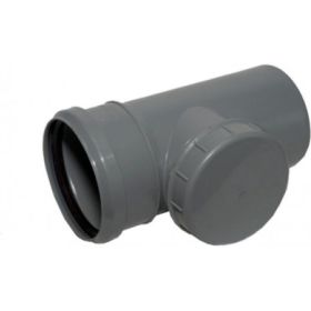 Ревизия для канализации Flextron 110 SVK-K14244 (артикул 16236390) – фото 1