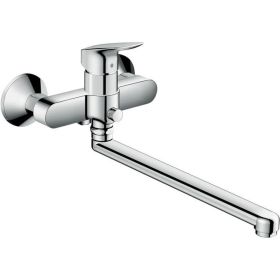 Смеситель для ванны HANSGROHE Logis длинный излив 71402000 00000047893 (артикул 15957517) – фото 1