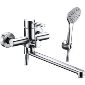 Смеситель для ванны WasserKRAFT Main с длинным изливом 4102L (артикул 15973930) – фото 1