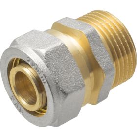 Соединитель патрубок 20х3/4" ц/ш Rvc RC, MP-У ИС.072554 (артикул 15621440) – фото 1