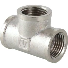 Тройник Valtec 1" внутренний-внутренний-внутренний VTr.130.N.0006 (артикул 15622197) – фото 1
