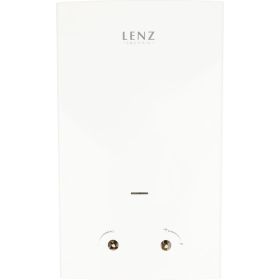 Газовый проточный водонагреватель LENZ TECHNIC 10L WHITE LT10LW (артикул 15911300) – фото 1