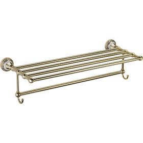 Полка для полотенец FIXSEN GOLD BOGEMA 78515G (артикул 15900095) – фото 1
