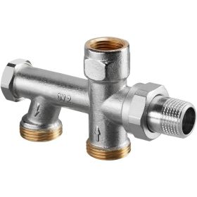 Ниппель Oventrop Cofit S, Н ЕК, 1 1/4"", 1"", бронза без покрытия, редукционный 1504065 (артикул 15972435) – фото 1