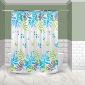 Штора для ванной Master House Листья полиэтиленвинилацетат, 200х180 см 60528 (артикул 16745876) – фото 1