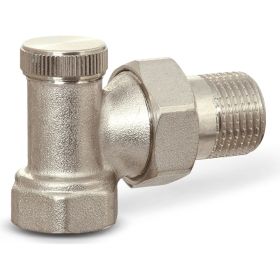Настроечный клапан для радиатора LAMMIN угловой, 3/4"" LM21046000020 (артикул 16237279) – фото 1