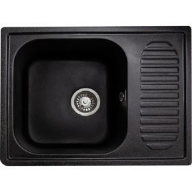 Кухонная мойка GranAlliance GA-23 черный GA-23-308 (артикул 17546496) – фото 1