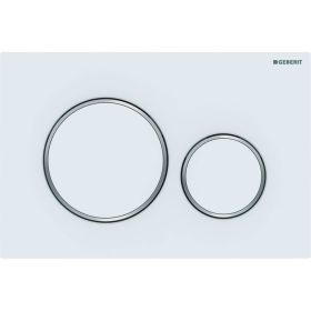 GEBERIT 115.882.JT.1 Клавиша смыва Sigma 20 NEW двойной смыв 00000068236 (артикул 15956523) – фото 1