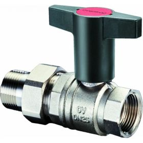 Шаровой кран Oventrop Optibal, полнопроходной, DN-32, 1 1/4"", НВ, PN 1075710 (артикул 15972430) – фото 1