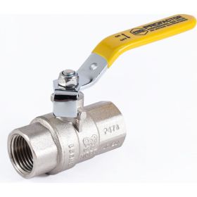 Шаровой кран для газа PROFACTOR PF GAS ручка рычаг, в/в 1/2 дюйма PF GBV 339 (артикул 19797682) – фото 1