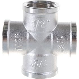 Крестовина FV-PLAST FV-Brass ВР 1/2 AA461000012 (артикул 16454961) – фото 1