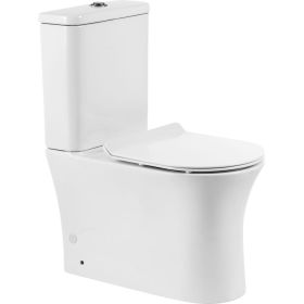 Чаша унитаза BelBagno ANCONA полное примыкание к стене, P-trap BB1224CPR-P (артикул 18121561) – фото 1