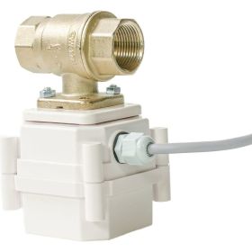 Кран шаровой с электроприводом Gidrolock ULTIMATE 12V BUGATTI 3/4 11011022 (артикул 16123341) – фото 1