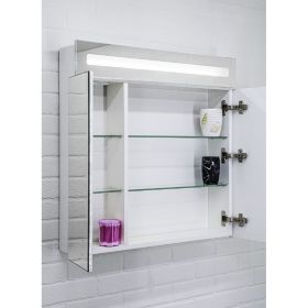 Домино Шкаф-зеркало Аврора 65 с подсветкой LED DV8006HZ (артикул 21999274) – фото 1