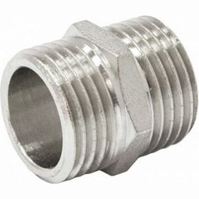 Ниппель STI Ду15 (1/2") никелированный D270-04971 (артикул 22002208) – фото 1