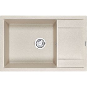 Оборачиваемая кухонная кварцевая мойка GRANULA GR-7805 780х500 мм, пирит (артикул 16709661) – фото 1