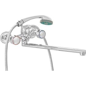 Смеситель для ванны ROEGEN 1/2"" м/к, керамический дивертор RR120C (артикул 16198424) – фото 1