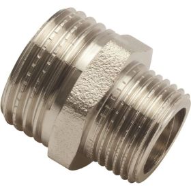 Переходной ниппель AQUALINK 1/2х3/4 нар-нар (Цена за упаковку 10 шт.) арт. 2535 (артикул 17359950) – фото 1