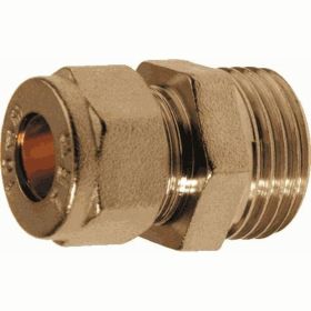 Бочонок Terma 1/2-3/8 лат. с цангой 10 латунь 42150 (артикул 16108166) – фото 1