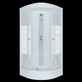 Душевая кабина MARONI FITO 90x90x215, сифон D90мм SR90L-DRN-DN4 465922 (артикул 22364163) – фото 1