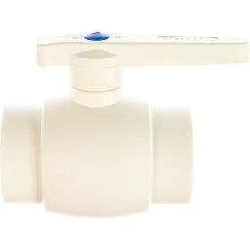 Полнопроходной шаровой кран PRO AQUA PP-R белый d-50 мм PA40016 (артикул 15791666) – фото 1
