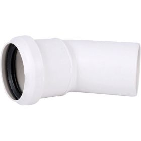 Отвод Sinikon 50 мм, 15 градусов, КОМФОРТ 504025.K (артикул 16160779) – фото 1