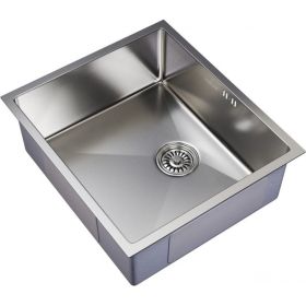 Мойка для подстольного монтажа MIXLINE PRO 50x44х20 см, толщина 3 мм, выпуск 3 1/2, с сифоном, сатин 548568 (артикул 21377944) – фото 1