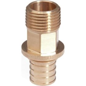 Переходник Rehau RX+ Н, 16, 3/4"", бронза 14563121001 (артикул 16049636) – фото 1