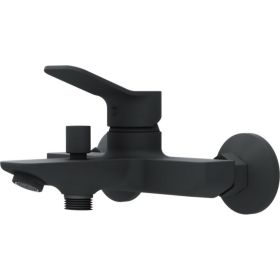 Смеситель для ванна/душа AM.PM X-Joy черный F85A10022 (артикул 16444195) – фото 1
