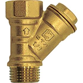 Сетчатый фильтр СТМ 1/2"", штуцер-гайка CBYFMF12 (артикул 16200527) – фото 1