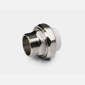 Муфтовая американка КОНТУР PPR НР D40-1 1/2 усиленная 011301040500 (артикул 24615585) – фото 1