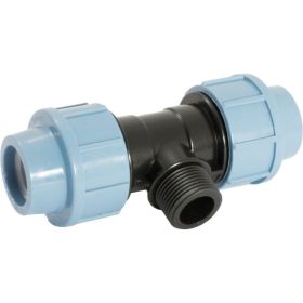 Тройник с наружной резьбой (32 мм, 1"") Unipump 53760 (артикул 16449527) – фото 1